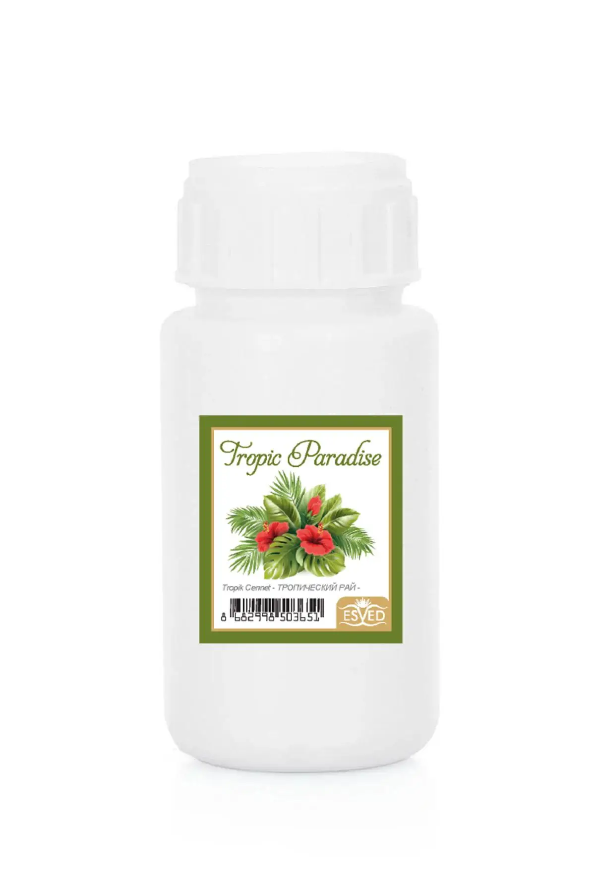 Tropik Cennet Kokusu Çubuklu Koku Bambu Kokusu Yedek Dolum Şişesi 100Ml